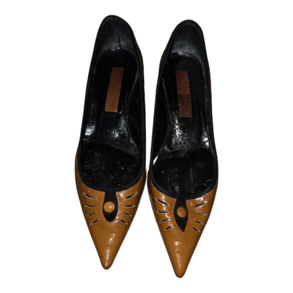 Y2K Marc Jacobs patent leather kitten heels Size 9 1/2